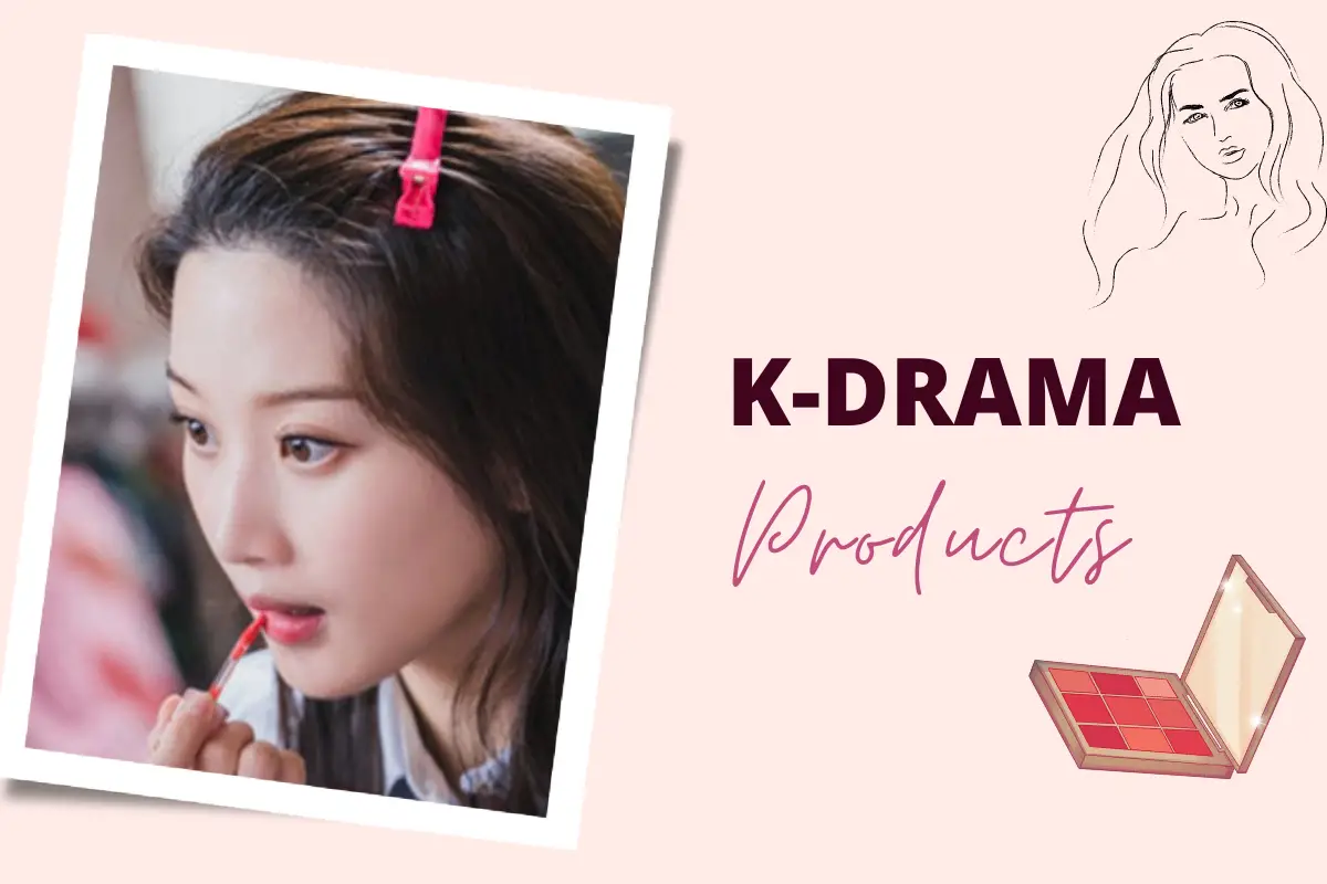 Korean beauty products of k-drama