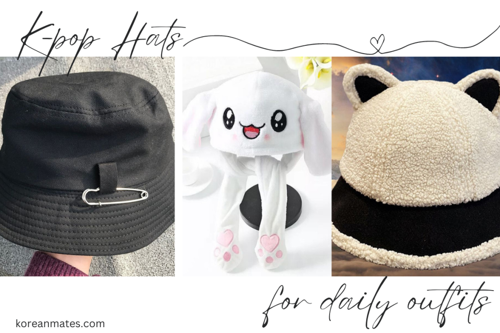 trendy k-pop hats and caps